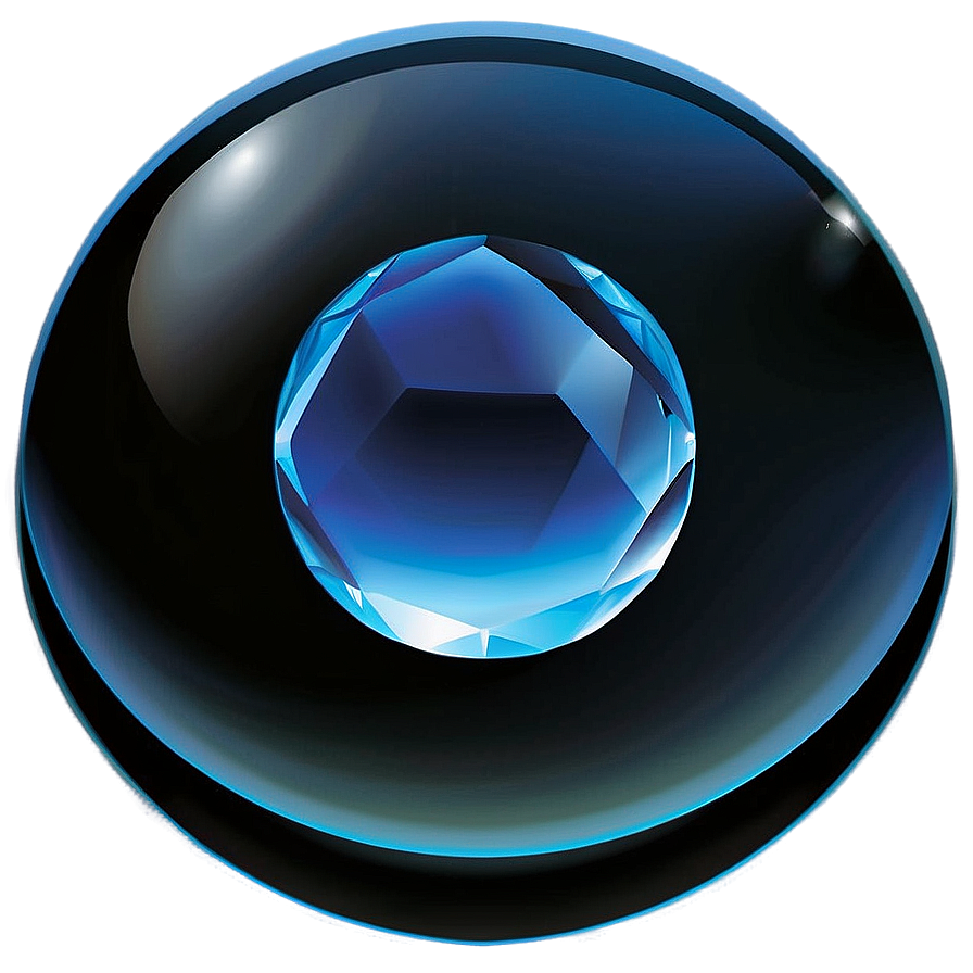 Blue Crystal Ball Png Lrv78 PNG