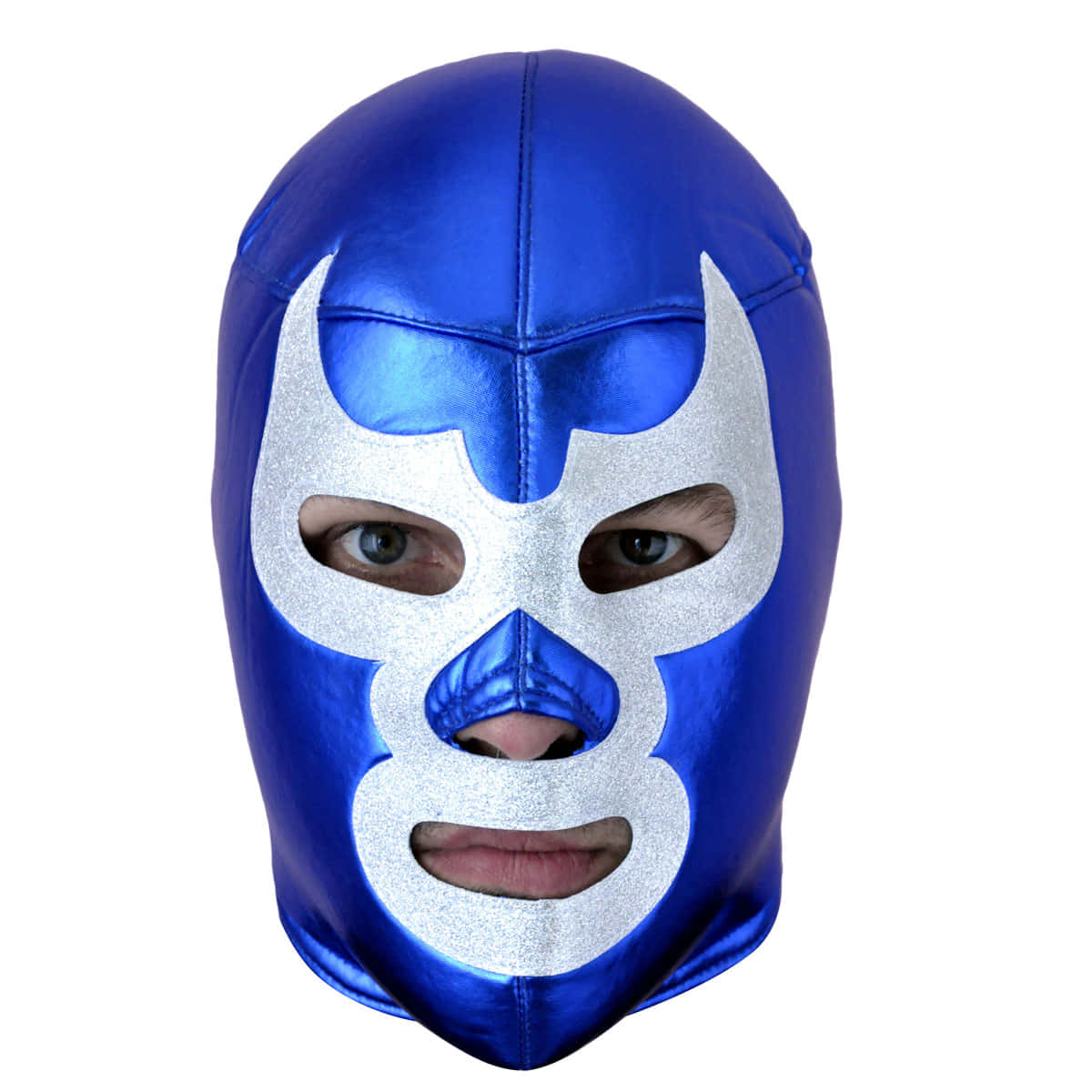 Blue Demon Blue Mask Closeup Wallpaper