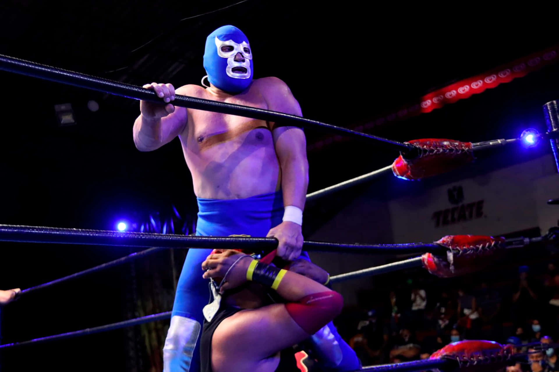 Blue Demon Mexican Film Actor And Wrestler Wallpaper