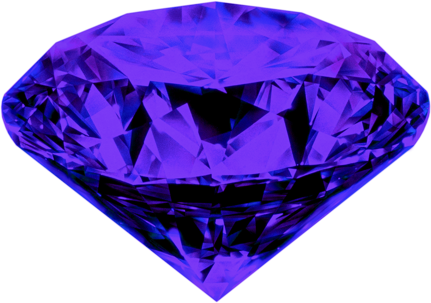 Blue Diamond Rendering PNG