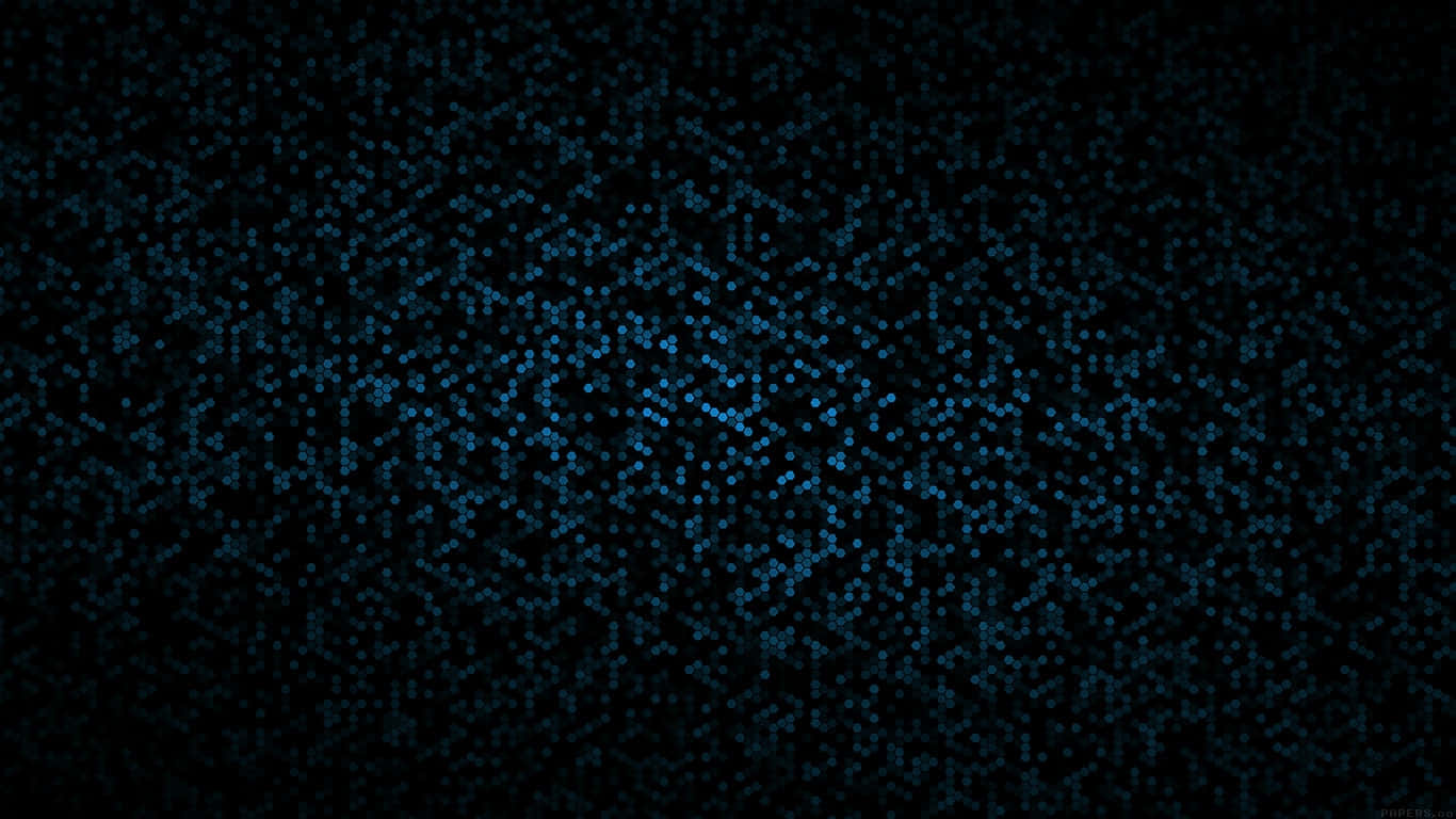 Blue_ Digital_ Dot_ Pattern_ Background Wallpaper