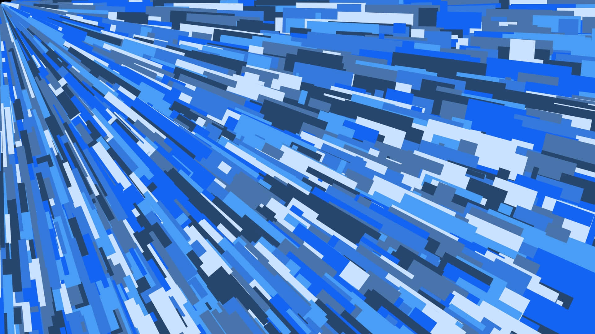 Blue Digital Energy Flow Wallpaper