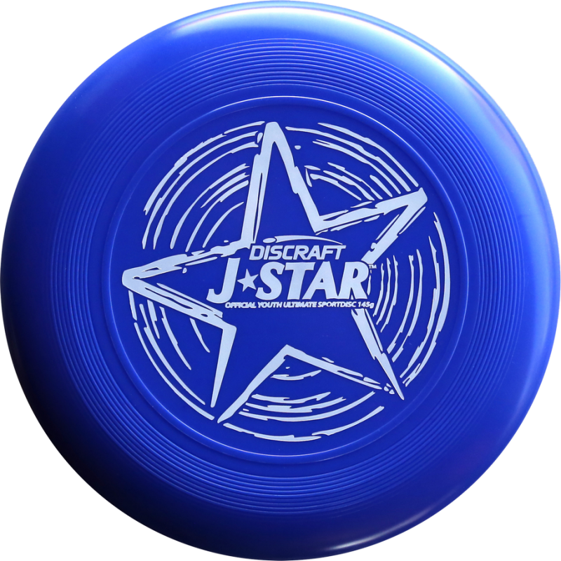 Blue Discraft J Star Ultimate Frisbee PNG