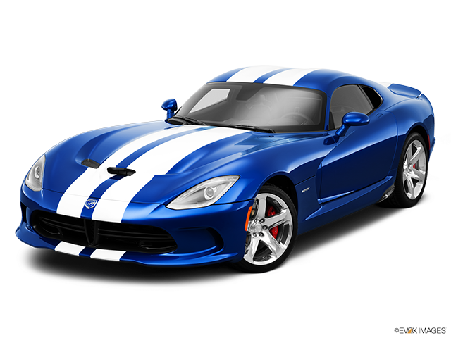 Blue Dodge Viper Sports Car PNG