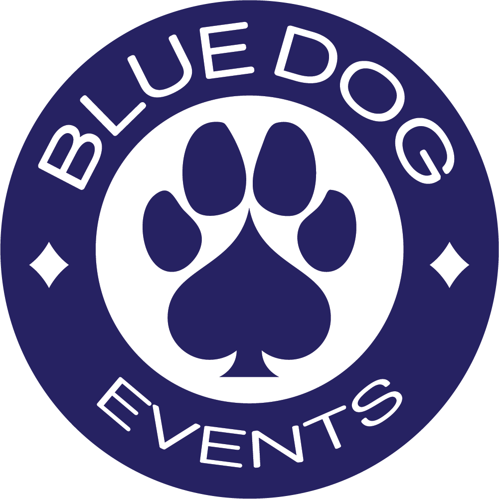 Blue Dog Events Logo PNG