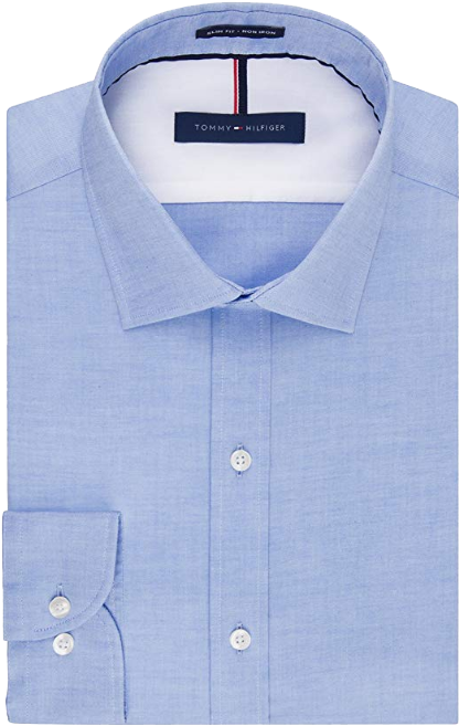 Blue Dress Shirt Tommy Hilfiger PNG