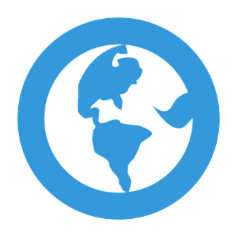 Blue Earth Icon PNG