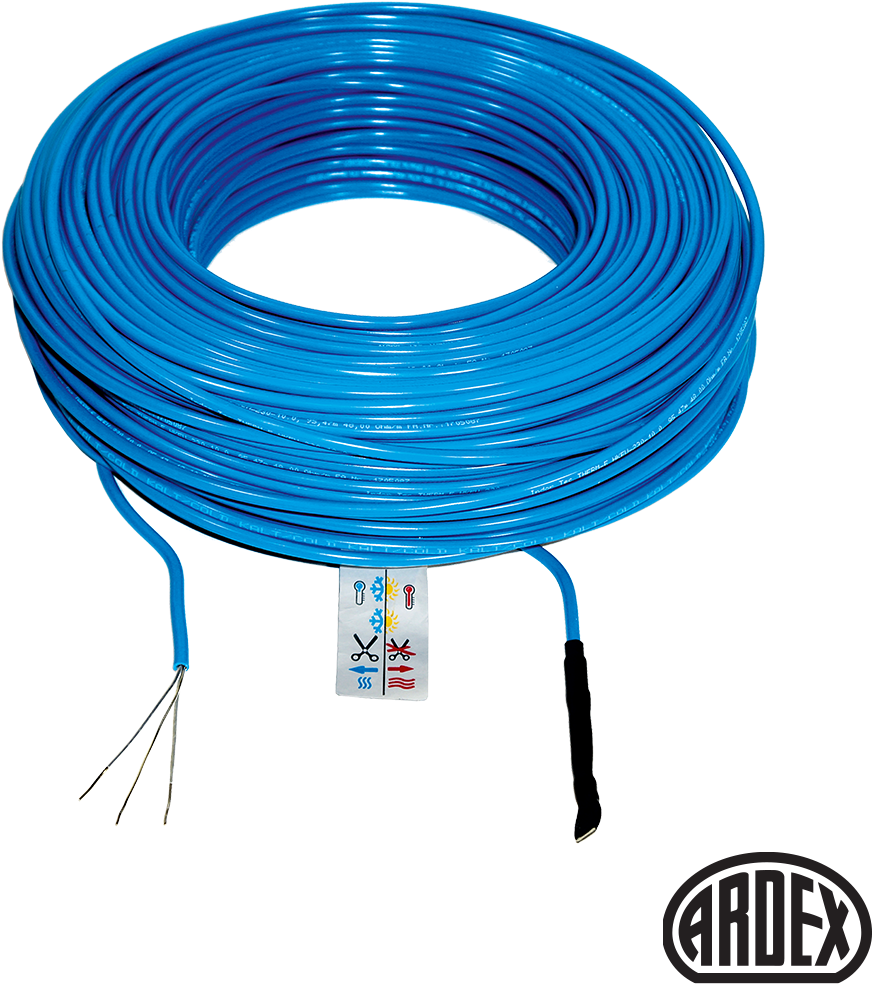 Blue Electrical Cable Coil PNG