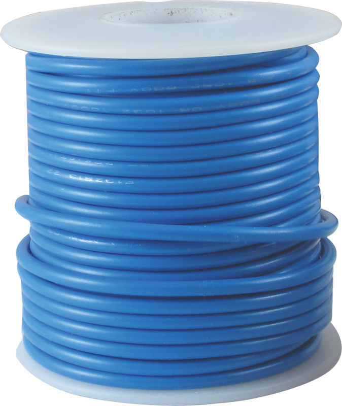 Blue Electrical Cable Spool PNG