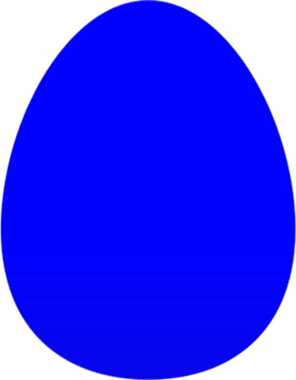 Blue Ellipse Graphic PNG