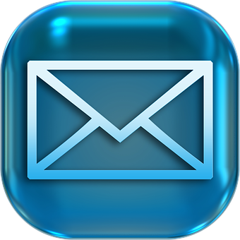 Blue Email Icon PNG