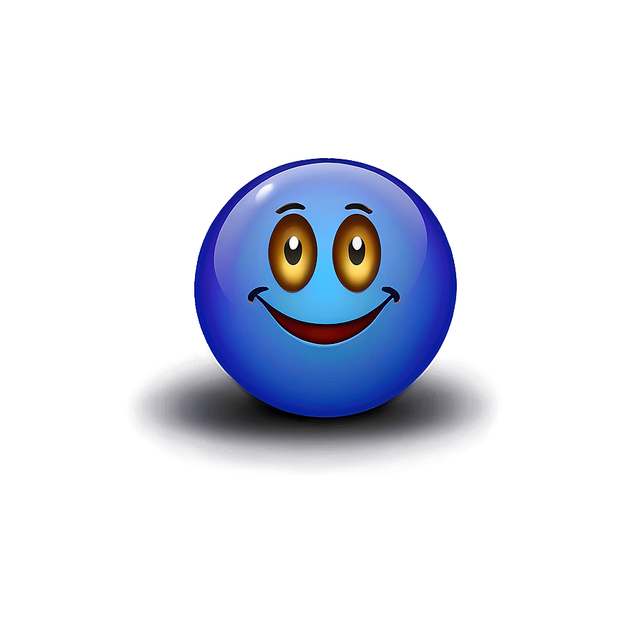 Blue Emoji Png 39 PNG