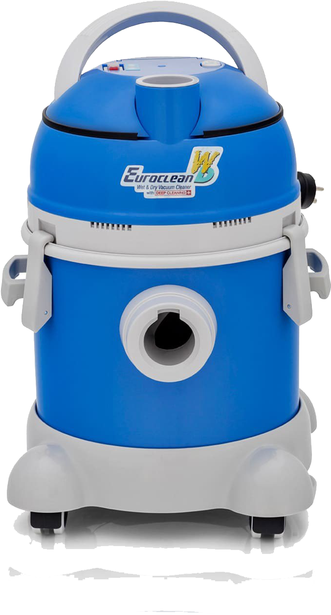 Blue Euroclean Wet Dry Vacuum Cleaner PNG