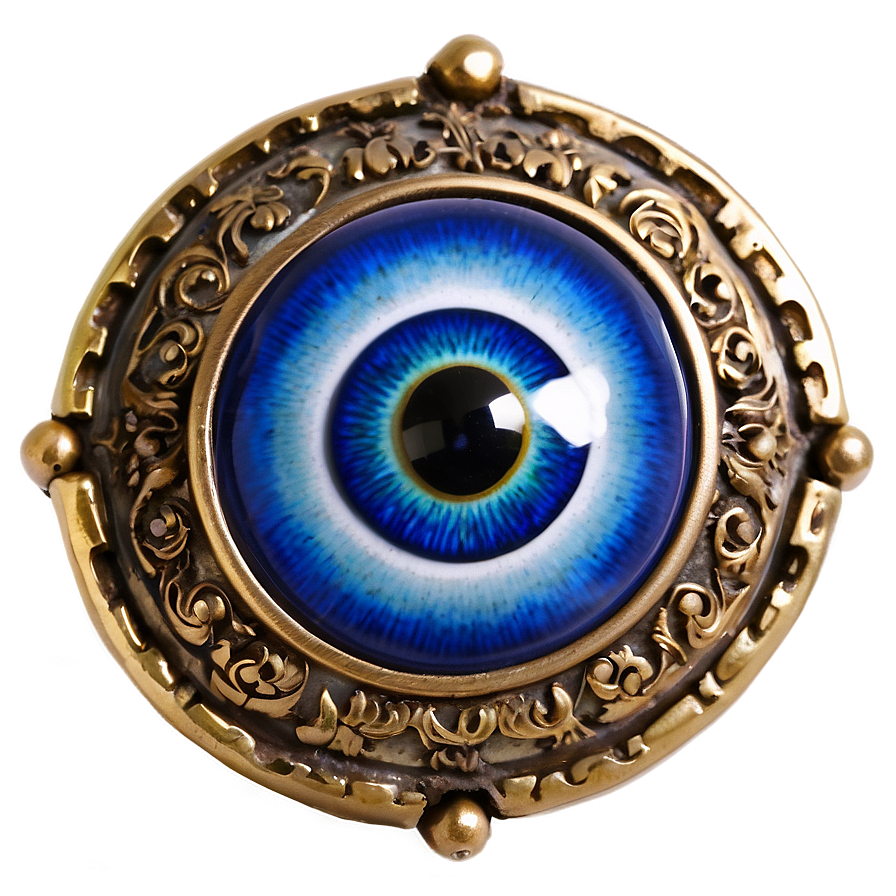 Download Blue Evil Eye Amulet Png Gaj | Wallpapers.com