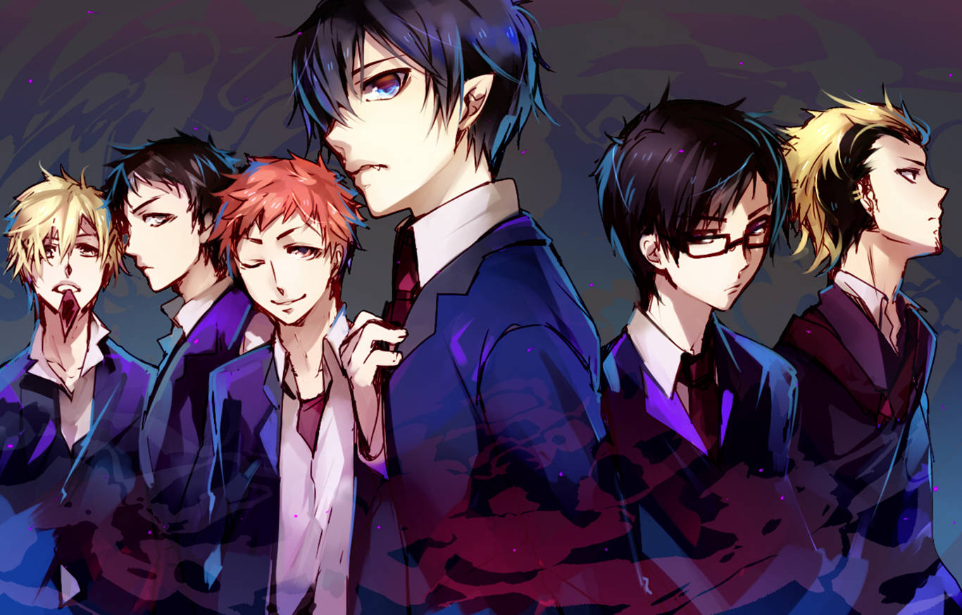 Blue Exorcist Drawing Wallpaper