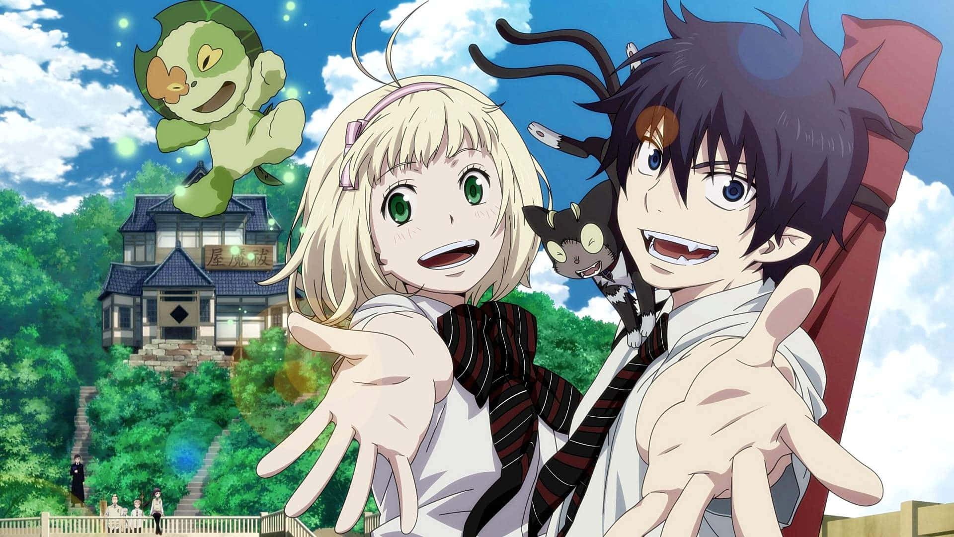 Wallpaper ID 347079  Anime Blue Exorcist Phone Wallpaper  1125x2436  free download