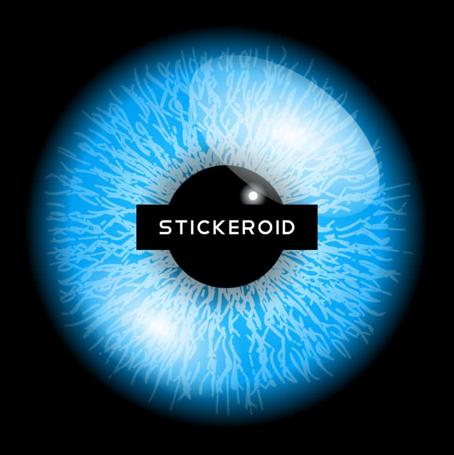 Blue Eye Closeupwith Watermark PNG