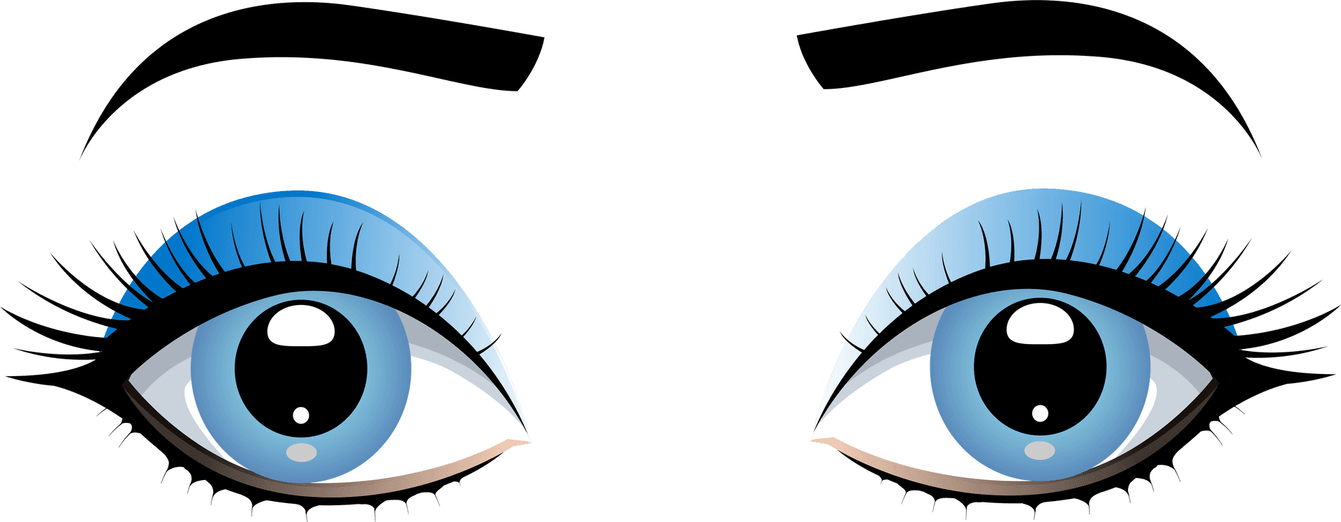 Blue Eyed Clipart PNG