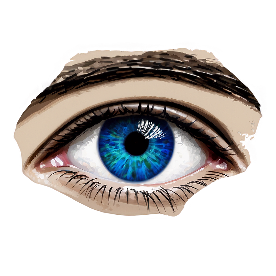 Blue Eyes Digital Art Png 27 PNG