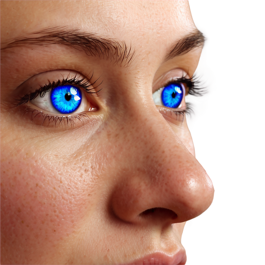 Blue Eyes Digital Art Png Ncf91 PNG