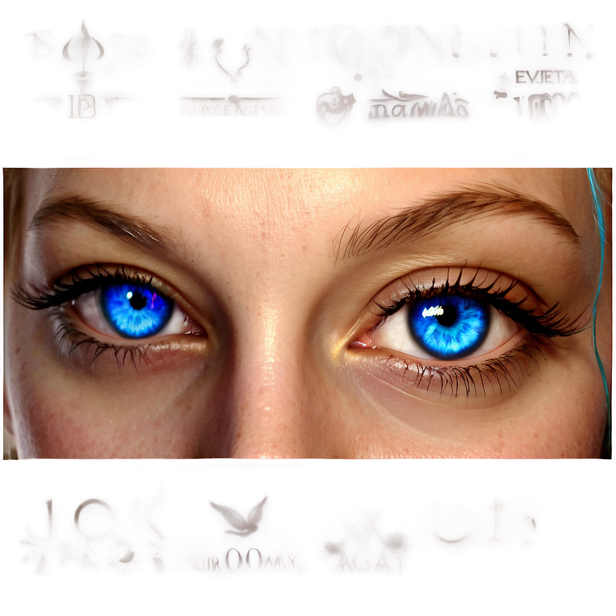 Blue Eyes Fantasy Art Png Mvt19 PNG