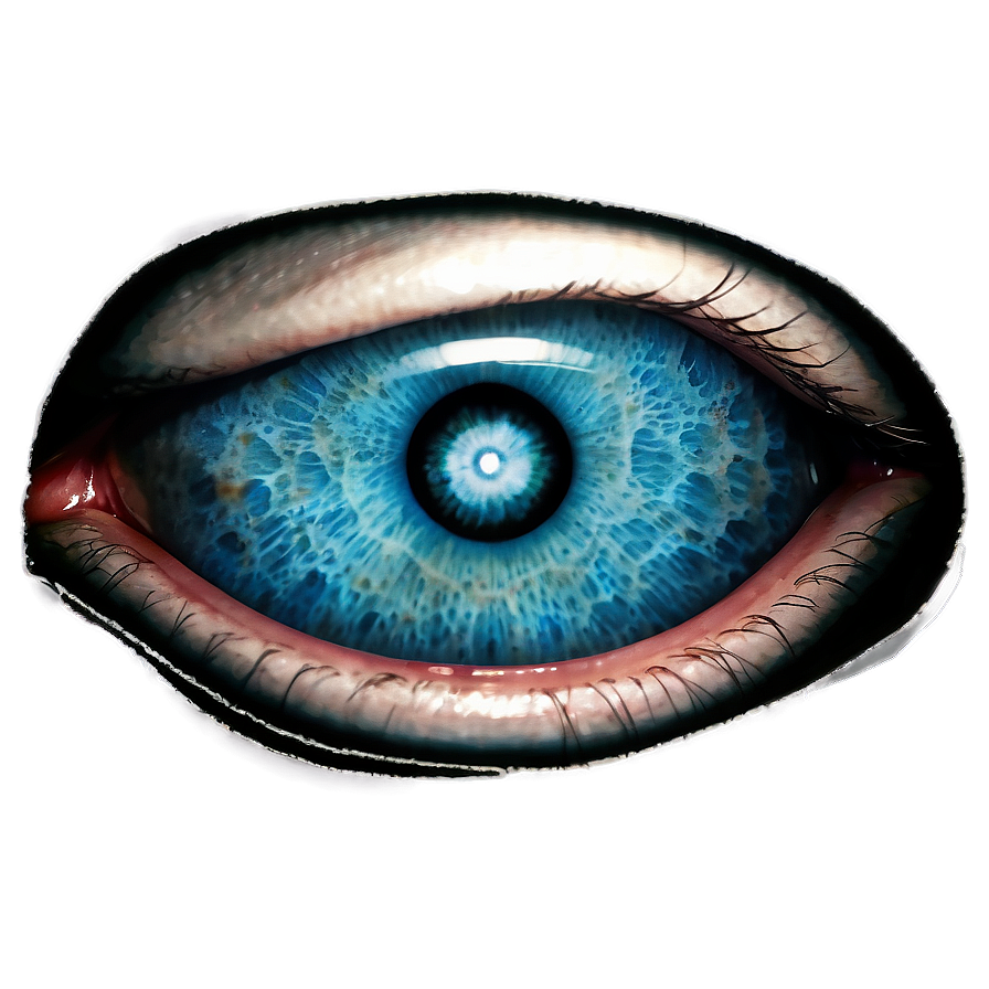 Blue Eyes Horror Png 06122024 PNG