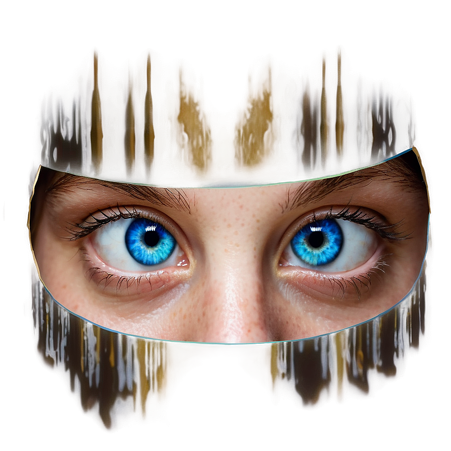 Blue Eyes In Dark Png Wru33 PNG