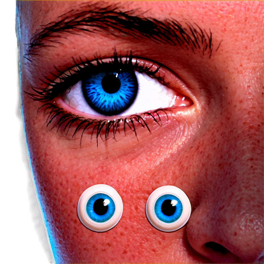 Blue Eyes In Shadow Png Cpr6 PNG