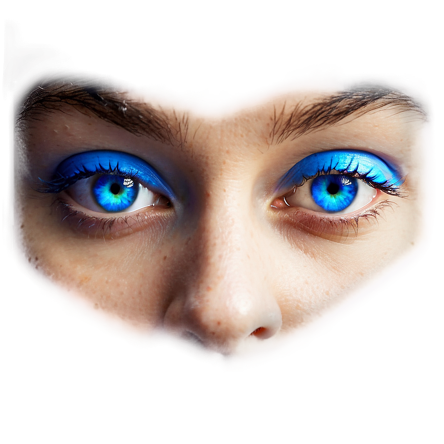 Blue Eyes In Shadow Png Ucm86 PNG