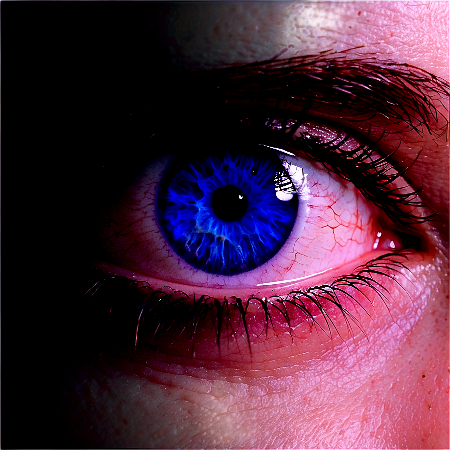 Blue Eyes In The Night Png Skn77 PNG