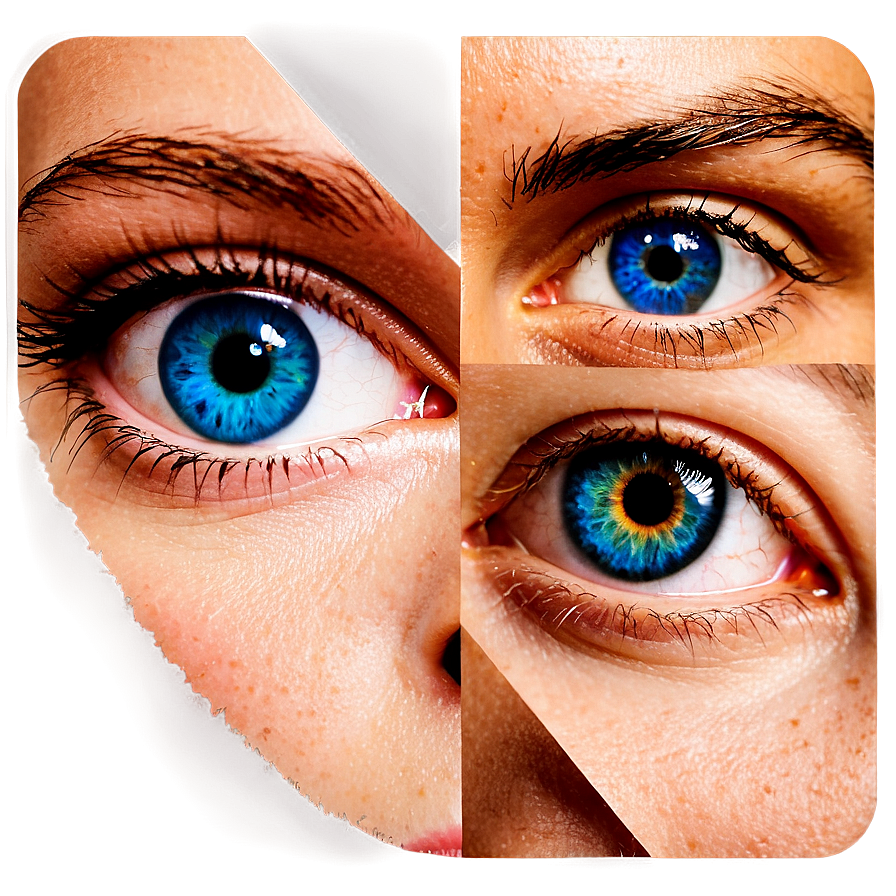 Blue Eyes Portrait Png Txc PNG