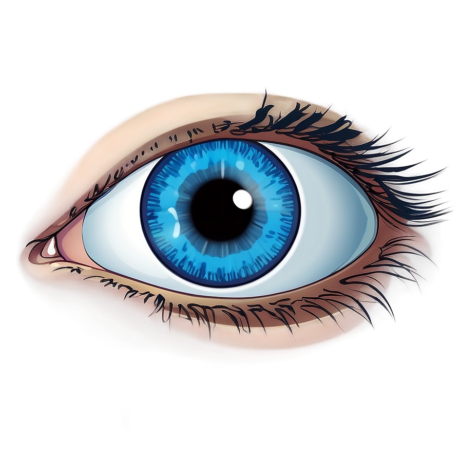 Blue Eyes Vector Png Frd PNG