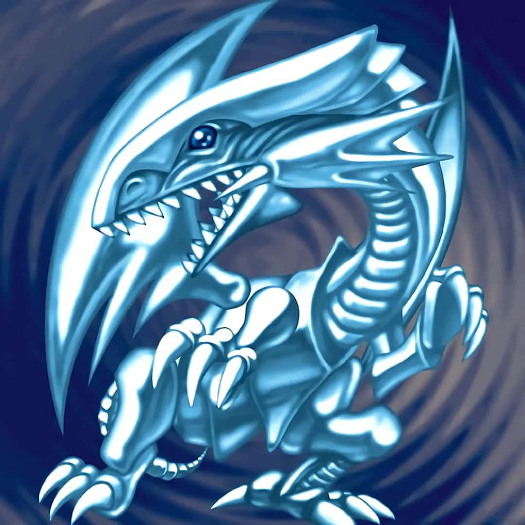A Blue Dragon With A Blue Body Wallpaper