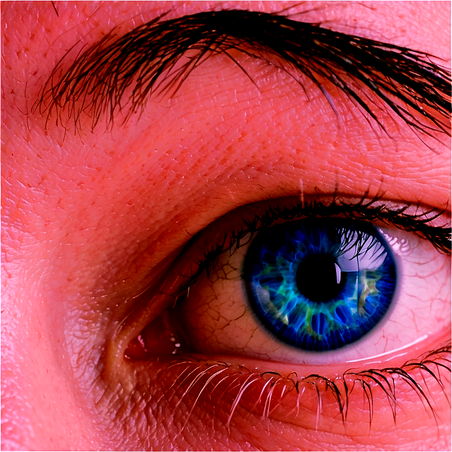 Blue Eyes With Eyebrows Png Qtw6 PNG