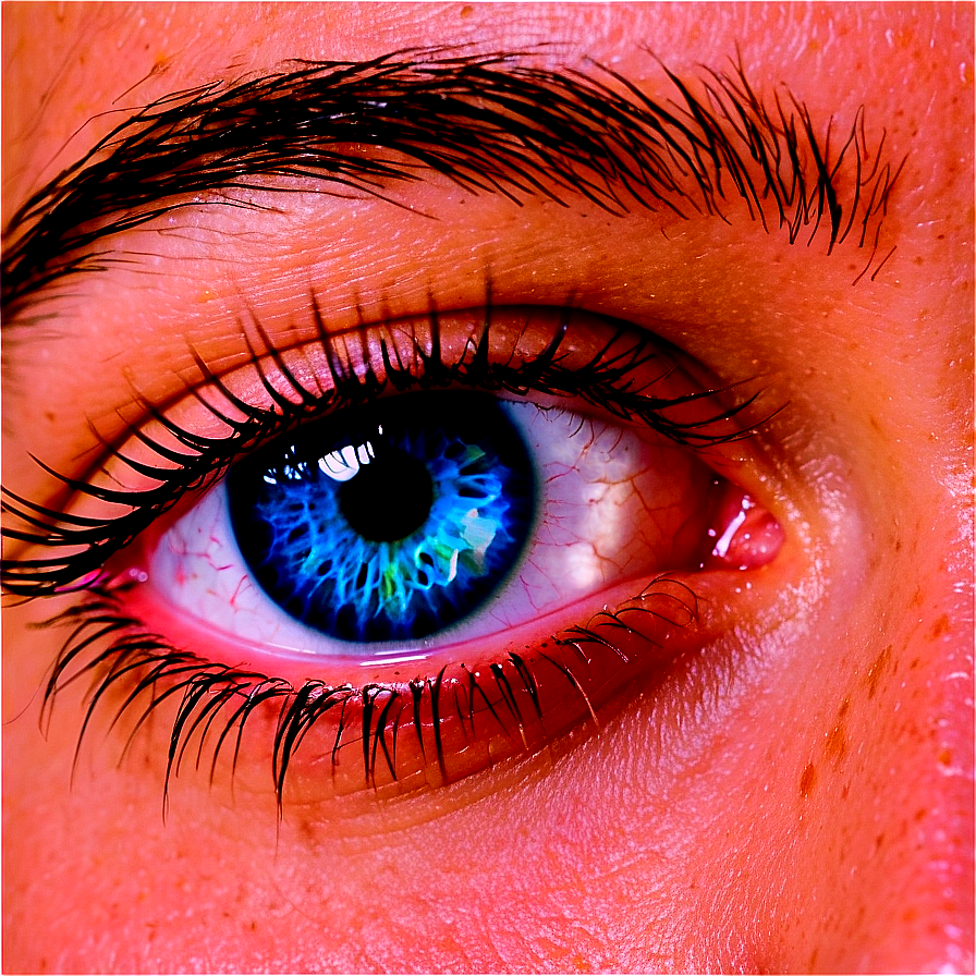 Blue Eyes With Eyelashes Png 06122024 PNG