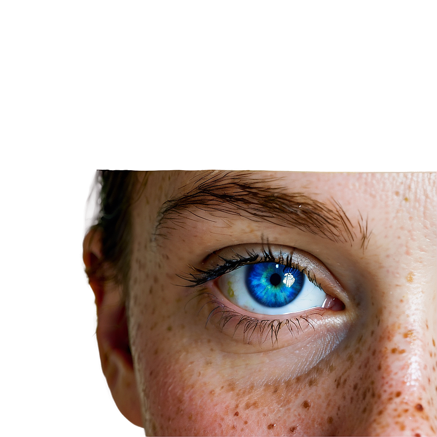 Blue Eyes With Freckles Png 42 PNG