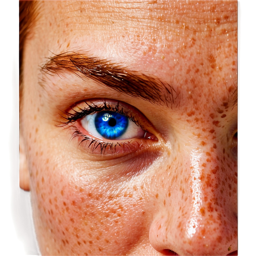 Blue Eyes With Freckles Png Gfp PNG