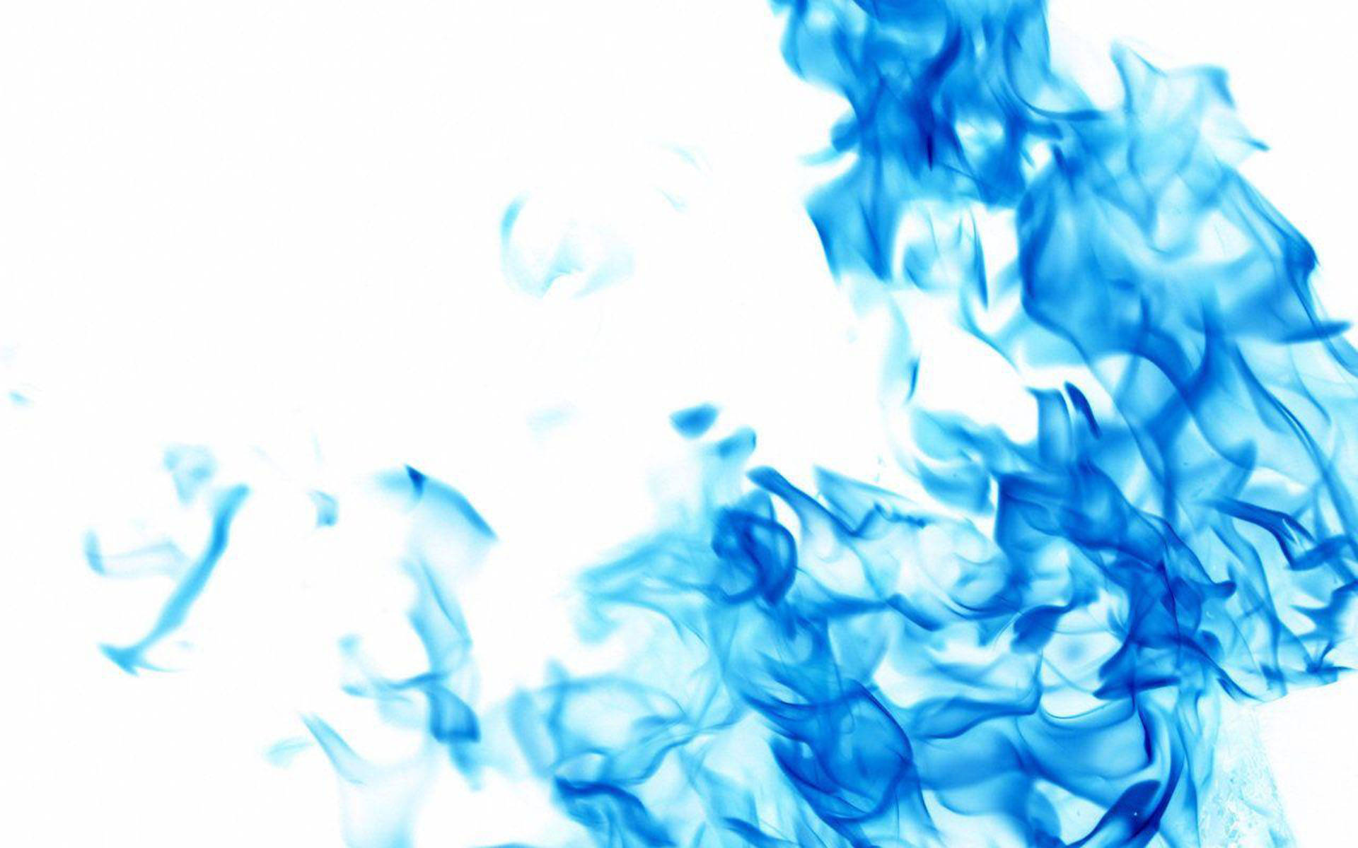 Blue Flame Background Wallpaper