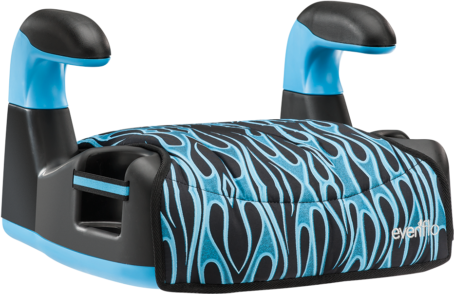 Blue Flame Booster Car Seat PNG