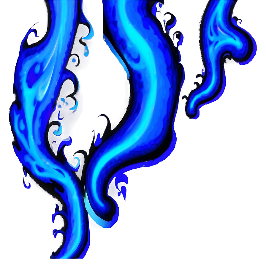 Blue Flame Clipart Png 06202024 PNG