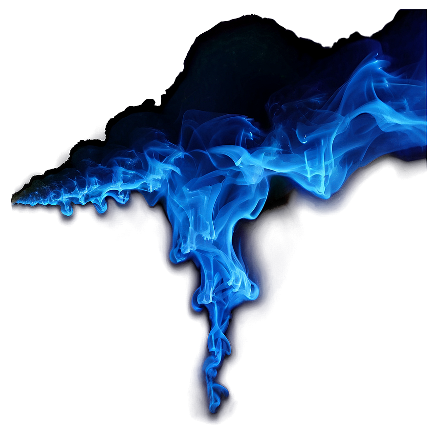 Download Blue Flame Texture Overlay Png Gfs | Wallpapers.com