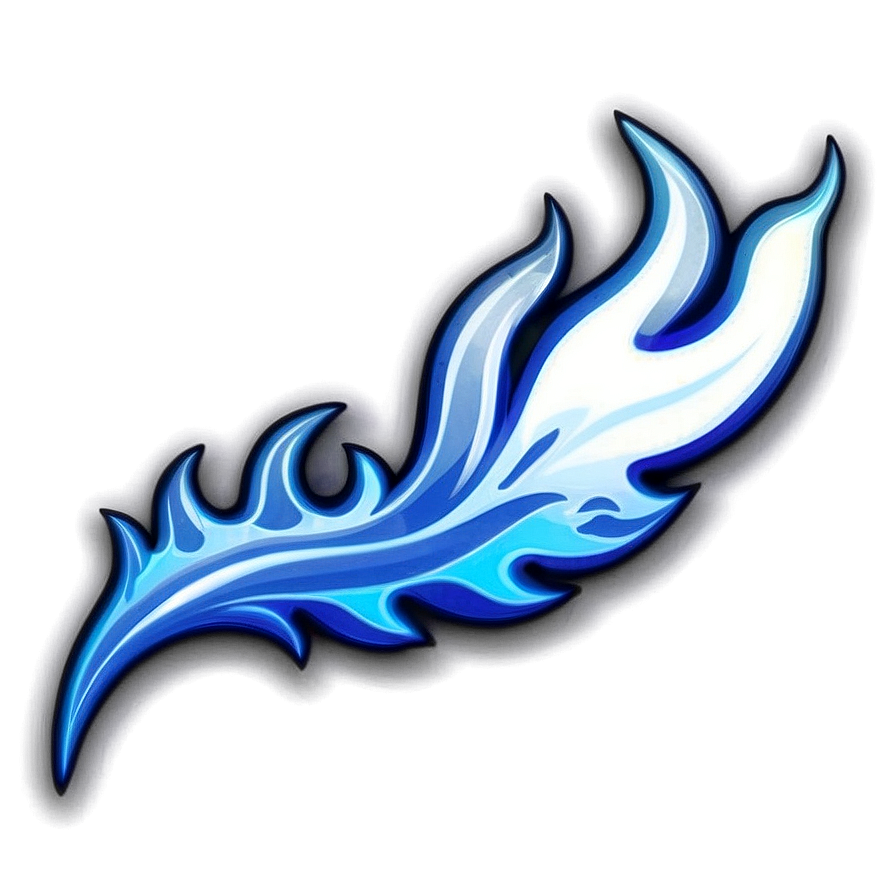 Blue Flames Art Png 45 PNG