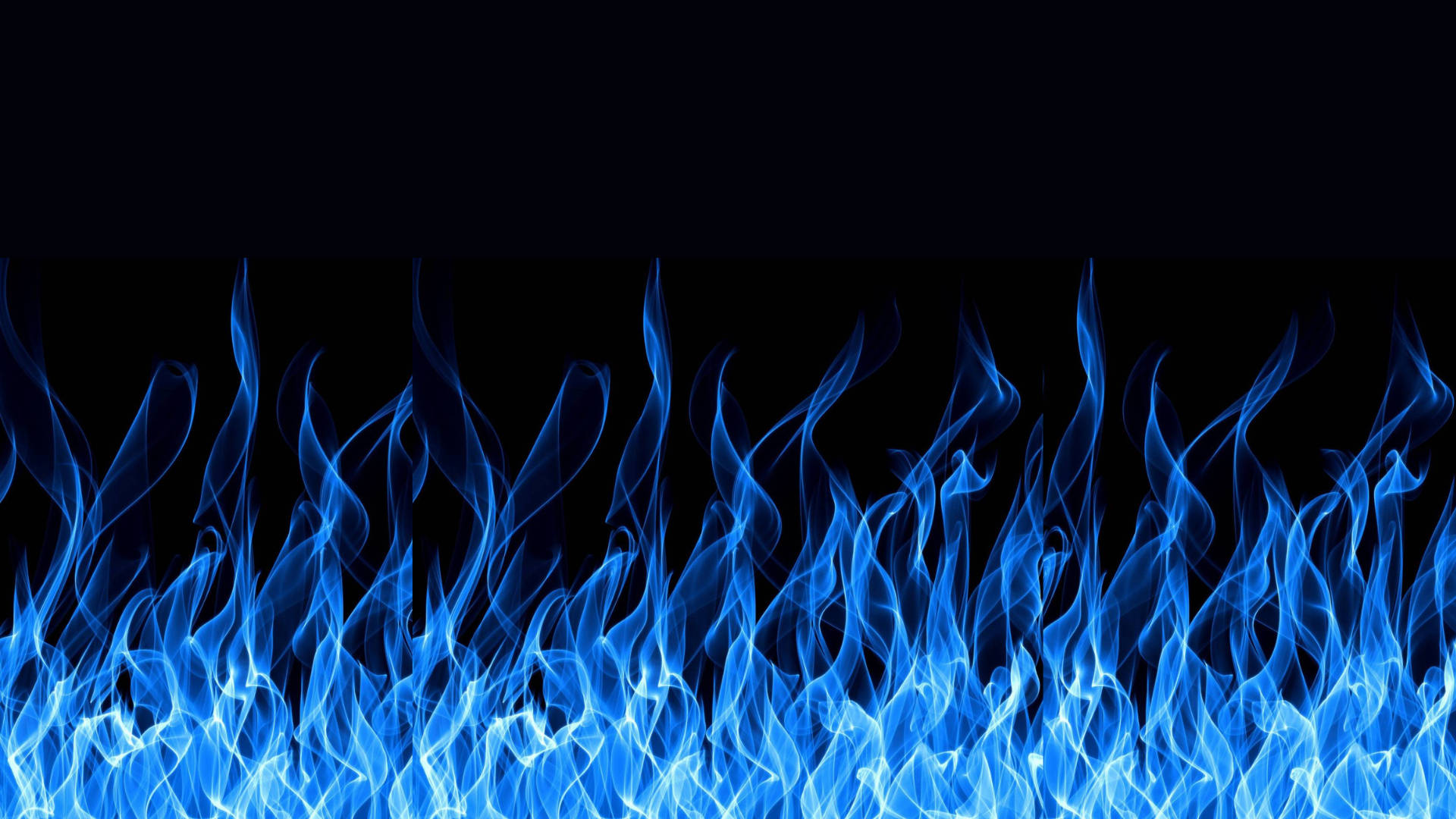Blaueflammen Feuer Wallpaper