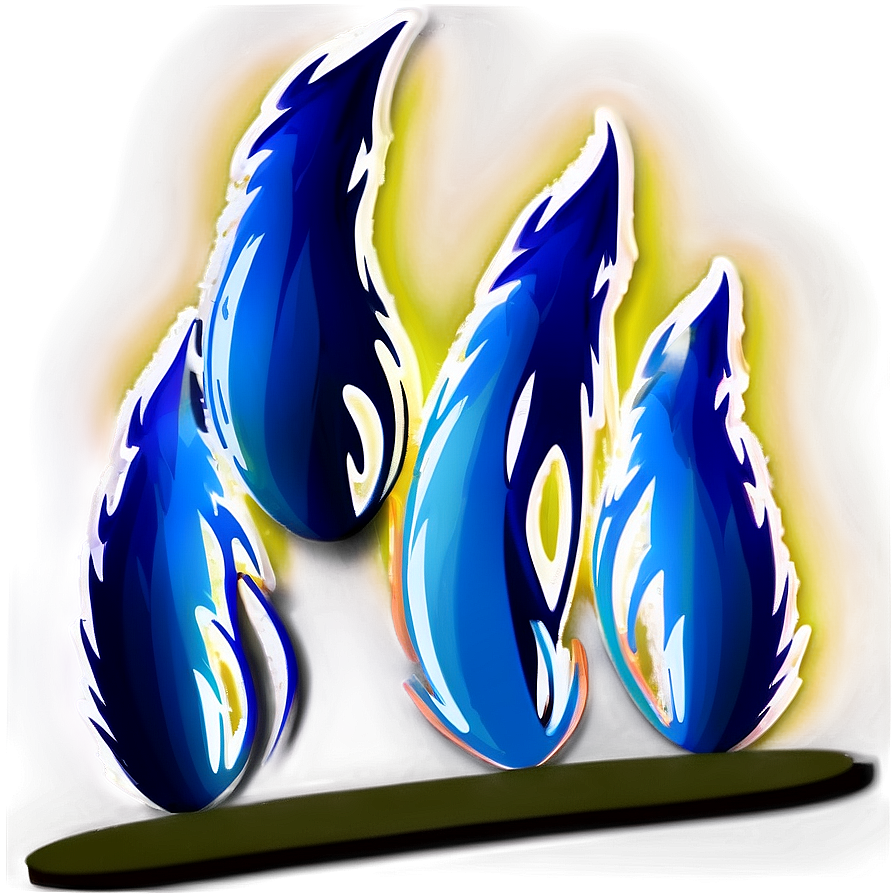 Blue Flames Logo Png 06122024 PNG