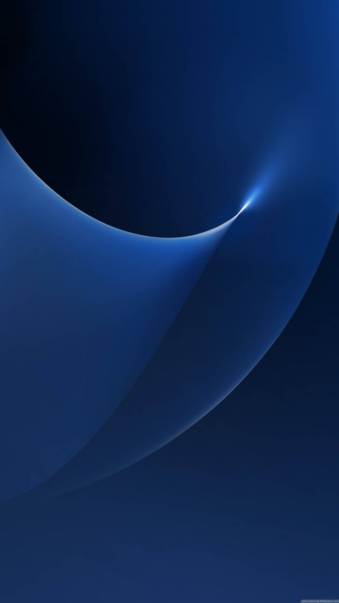 Blue Flare Samsung Wallpaper