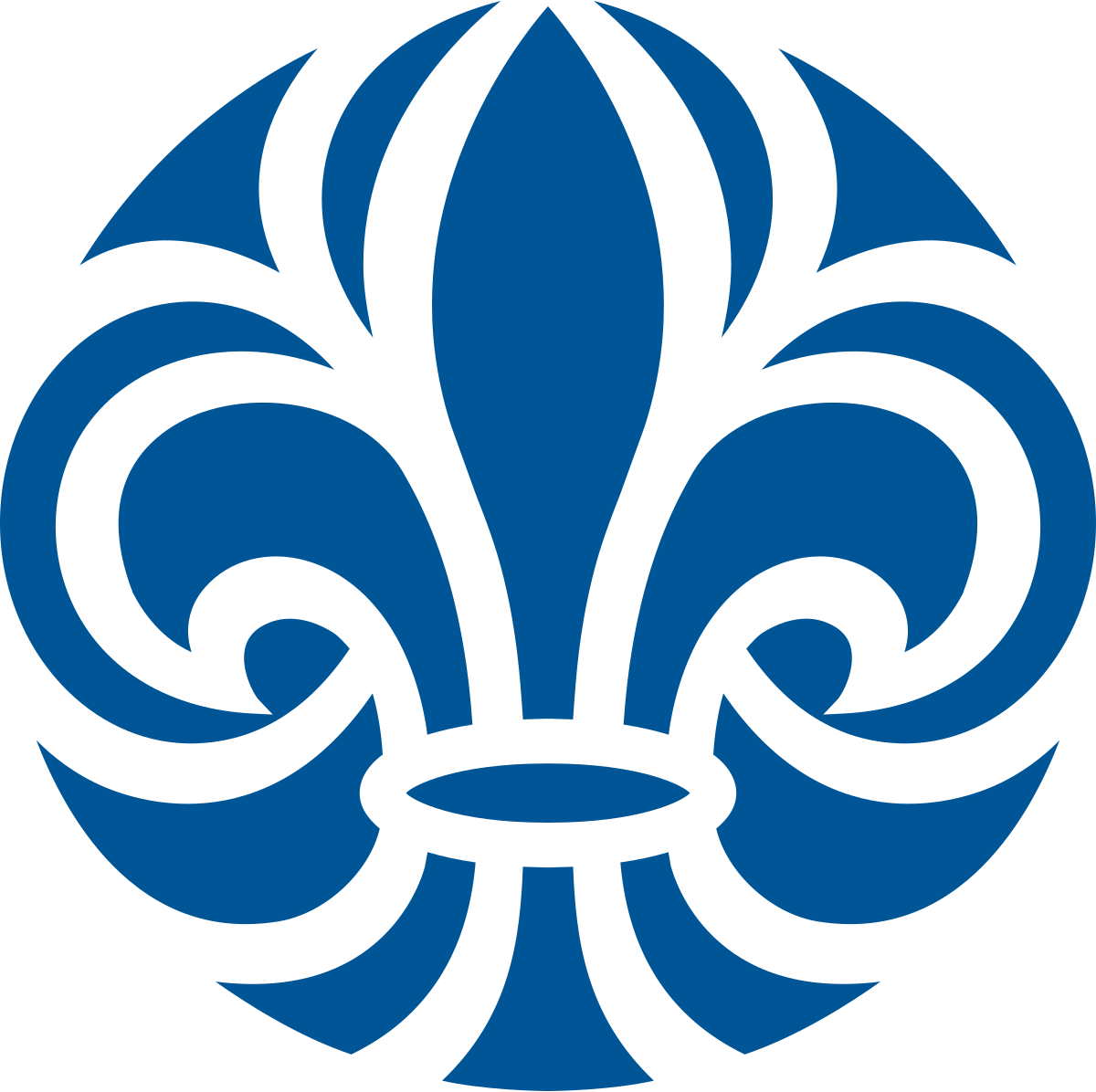 Blue Fleurde Lis Symbol PNG