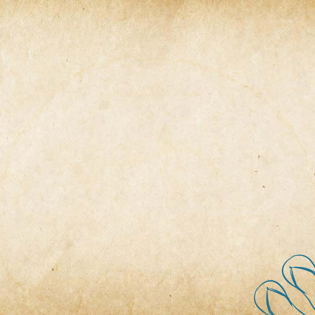 Blue Flip Flopson Parchment Background Wallpaper