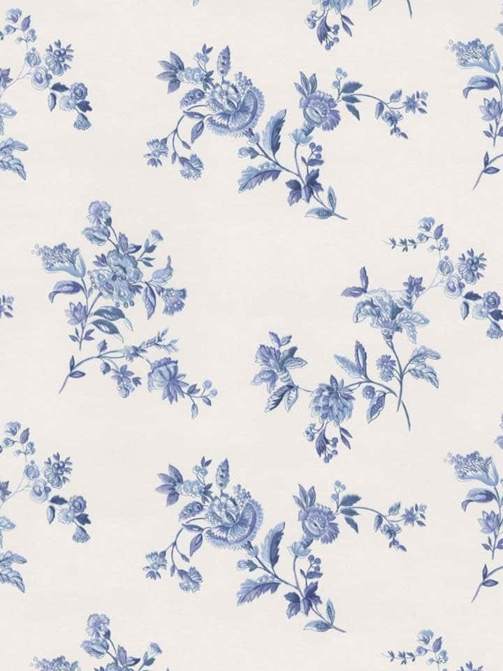 Immerse yourself in beautiful Blue Floral