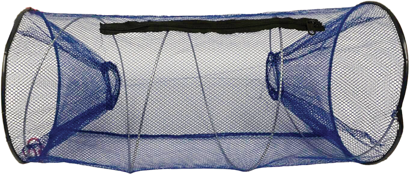 Blue Folding Fishing Net PNG