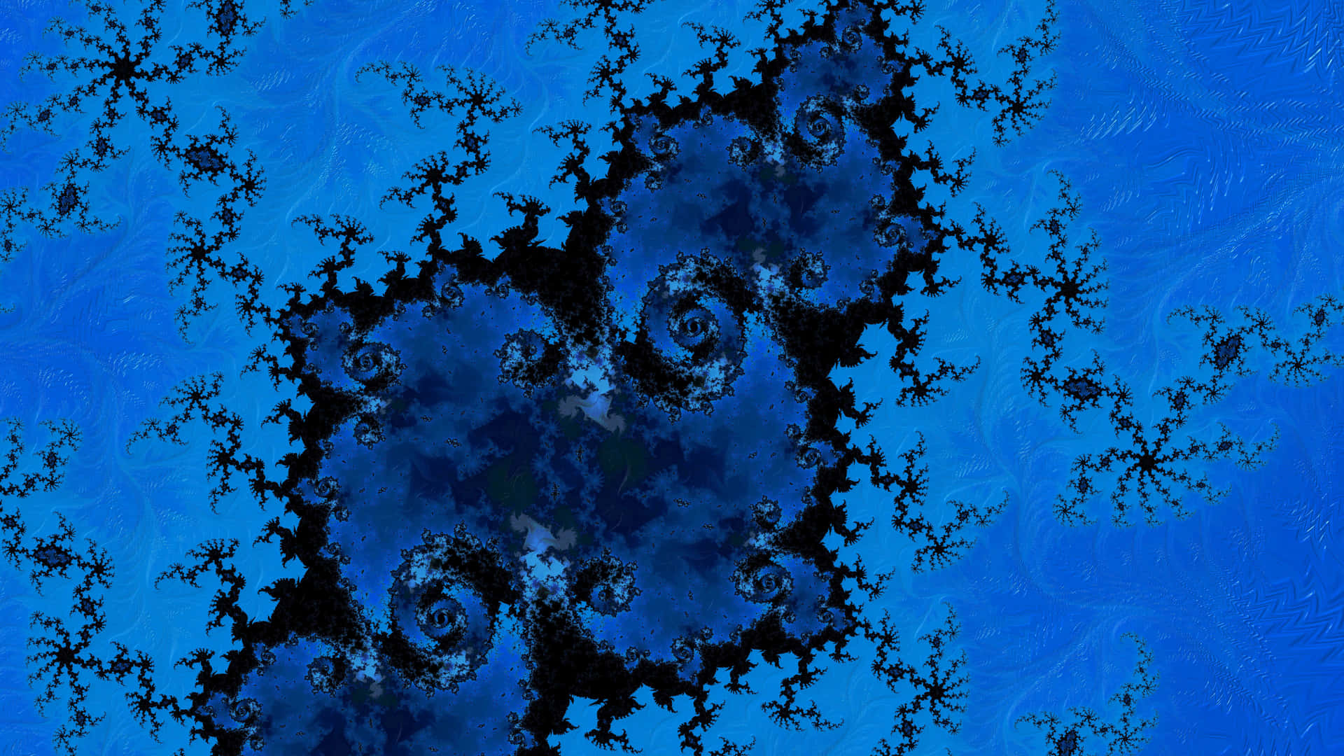 Blue Fractal Abyss Artwork.jpg Wallpaper